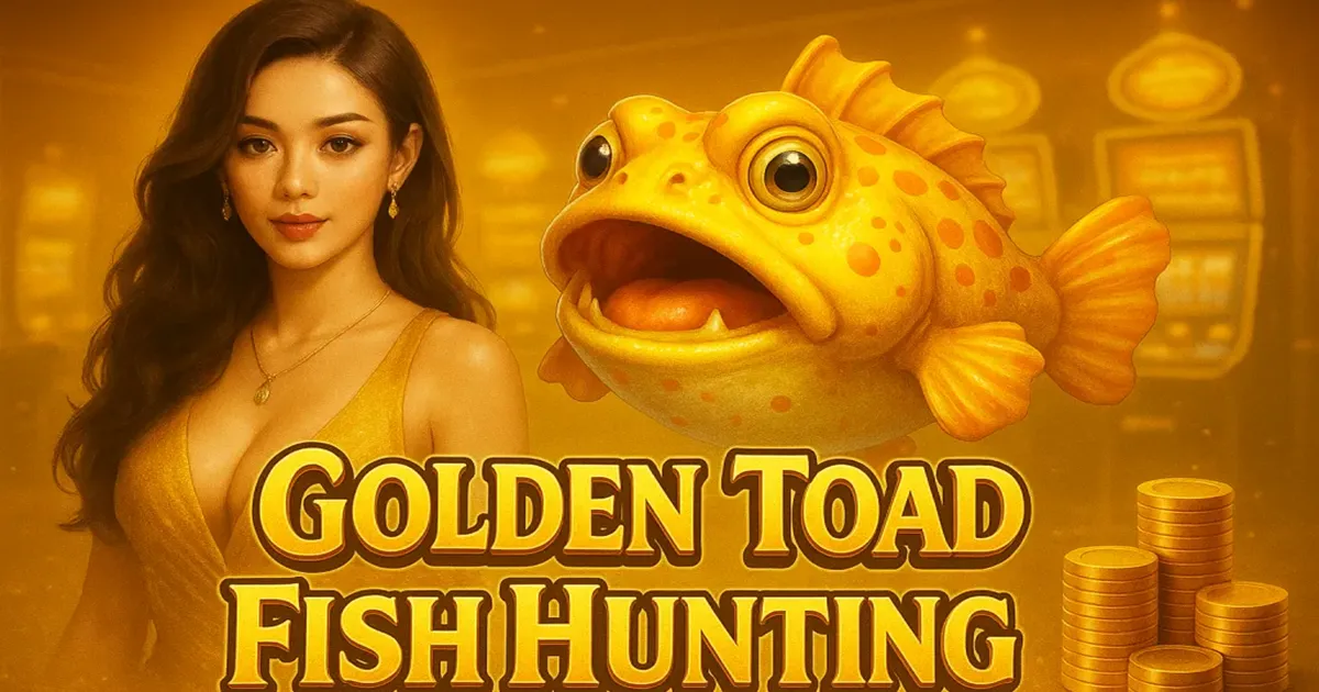 Golden Toad Fish Hunting G168 slot game